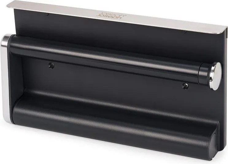 Стенен пластмасов държач за кухненска хартия в сребрист цвят RollGrip – Joseph Joseph