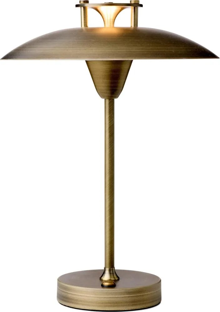 Halo Design 746149 - LED зареждаема лампа с димер MINI STEPP LED/1,8W/1600 mAh IP44 месинг