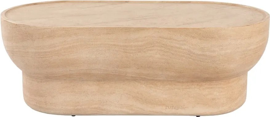 Масичка за кафе от декор от камък в естествен цвят 50x100 cm Noble – Zuiver