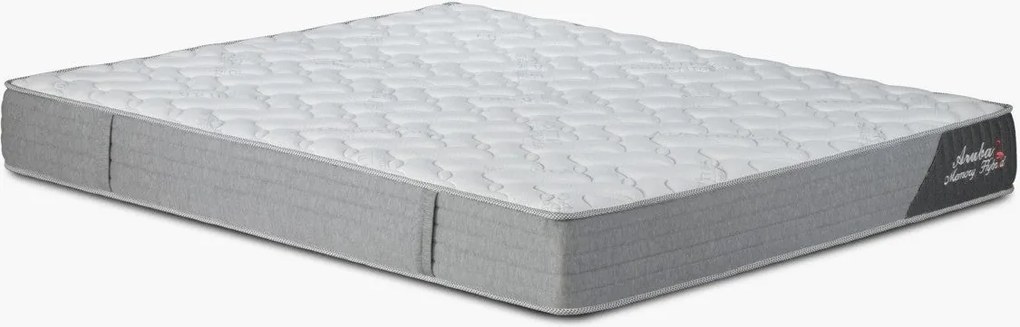 Матрак Нани, Аруба Мемори Хибрид, 114x190x23, Среден, Покет пружина, Мемори пяна