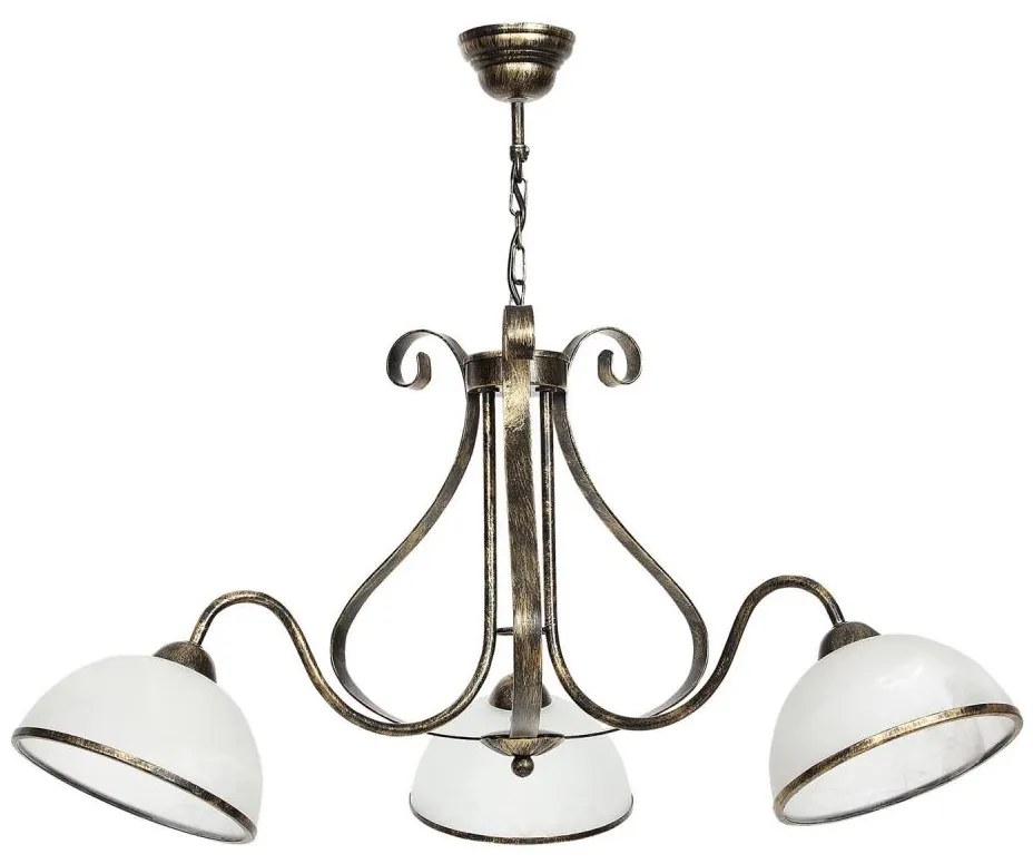 Полилей ANTICA на верига 3xE27/60W/230V