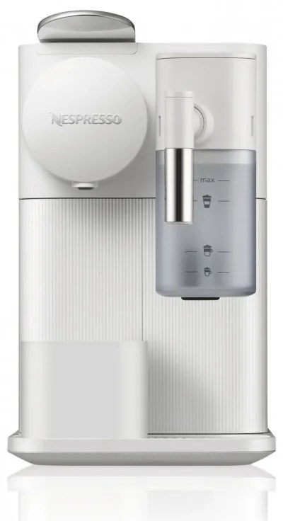 Еспресо машина DeLonghi EN510W, 1450W, 19 bar, 1 л, Nespresso, Автоматично изключване, Бял