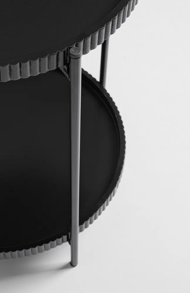 Метална кръгла странична масичка ø 42 cm Herdys – Yes Everyday