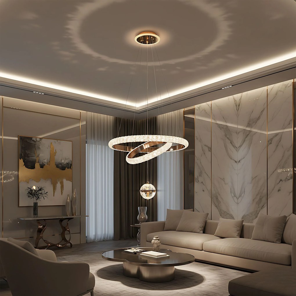 Лампа G143-CP 50cm GOLD