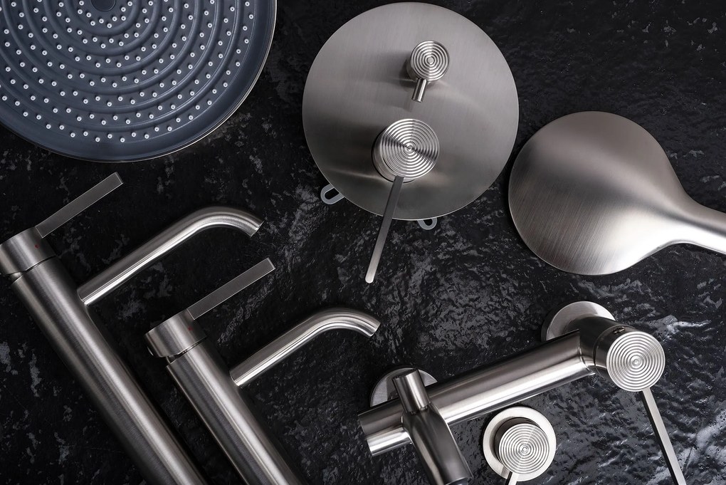 Смесител за мивка Rea Foster Nickel Brush Low