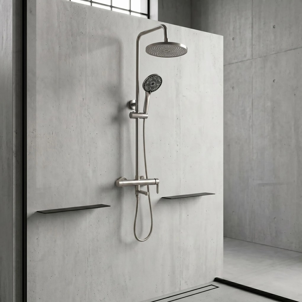 Душ Комплект Rea Arcos brush nickle