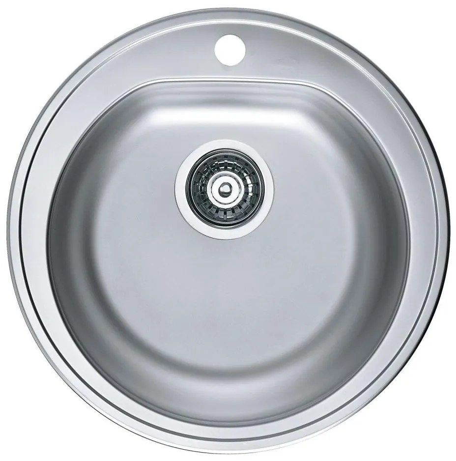 ALVEUS 1116756 - Мивка FORM 51 см, матова стомана, дълбочина 18,5 см