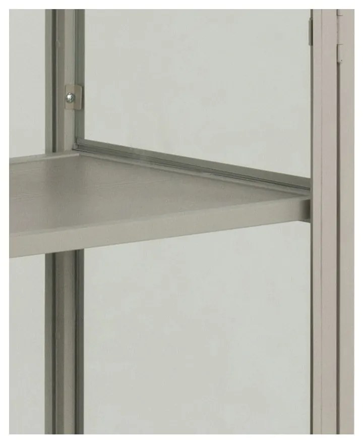 Сива витрина 77x186x35 cm Seaford – Actona