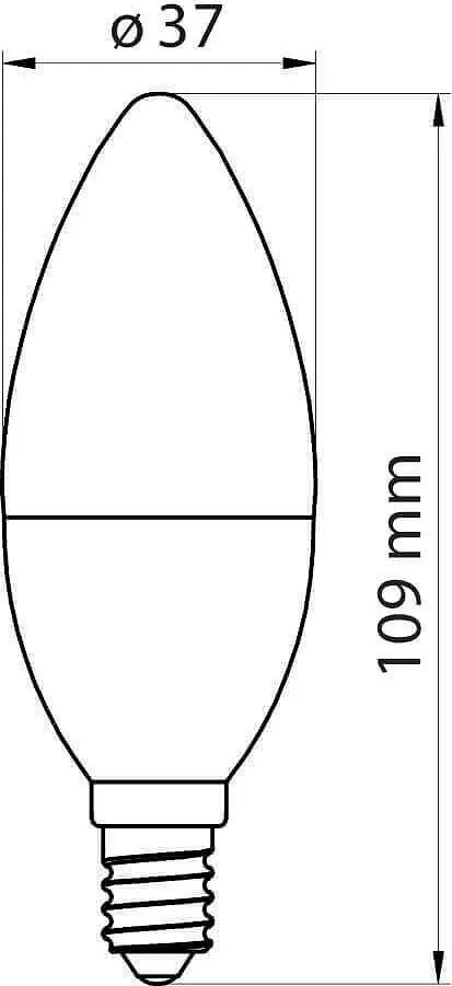 LED крушка VIVALUX NORRIS LED, 9W, E14, 4000К