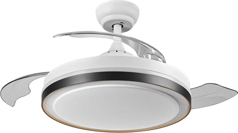 Osram - LED таванно осветително тяло с вентилатор CEILING FAN LED/66W/230V бяло + ДУ