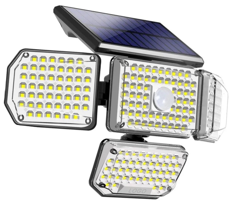Immax 08499L - LED Соларен аплик със сензор LED/5W/5,5V IP44