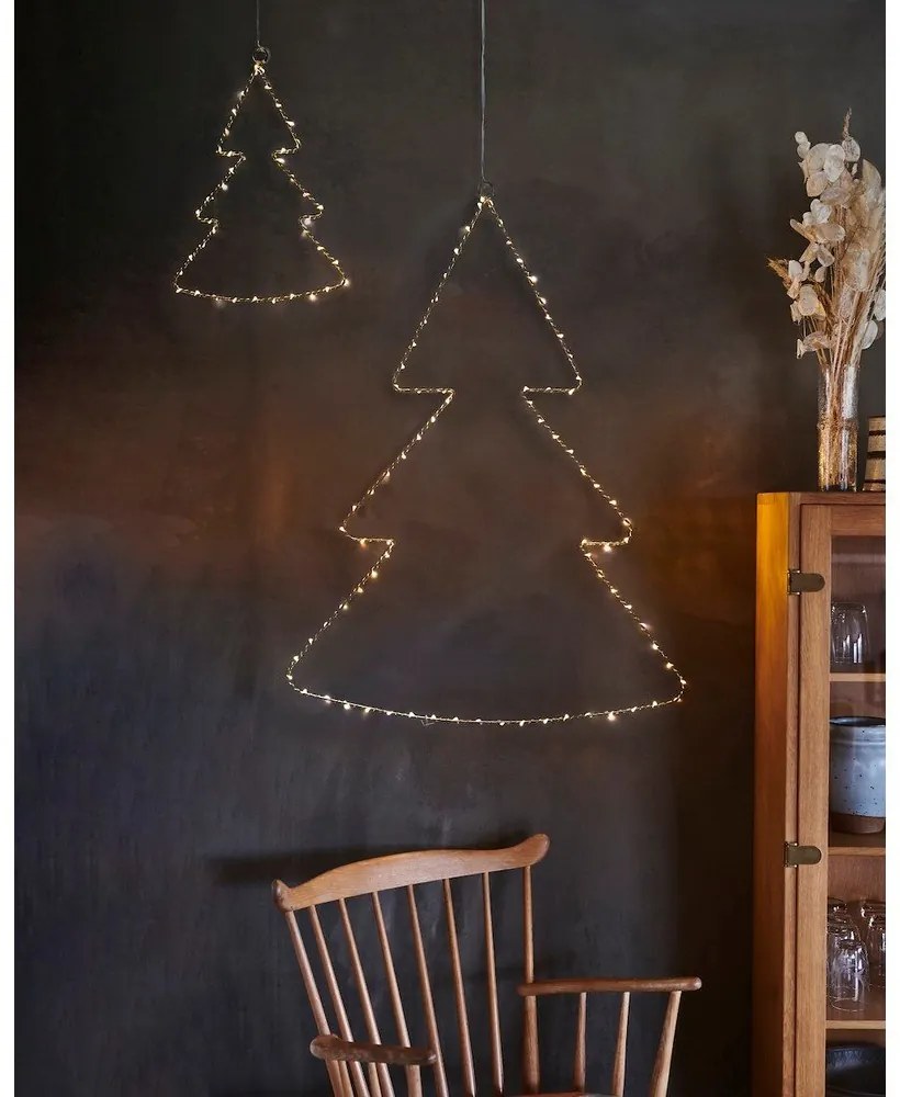 Бяла висяща коледна светлинна украса Liva – Sirius