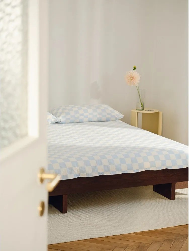 Калъфка за възглавница от памучен сатен 50x70 cm Plu – noo.ma