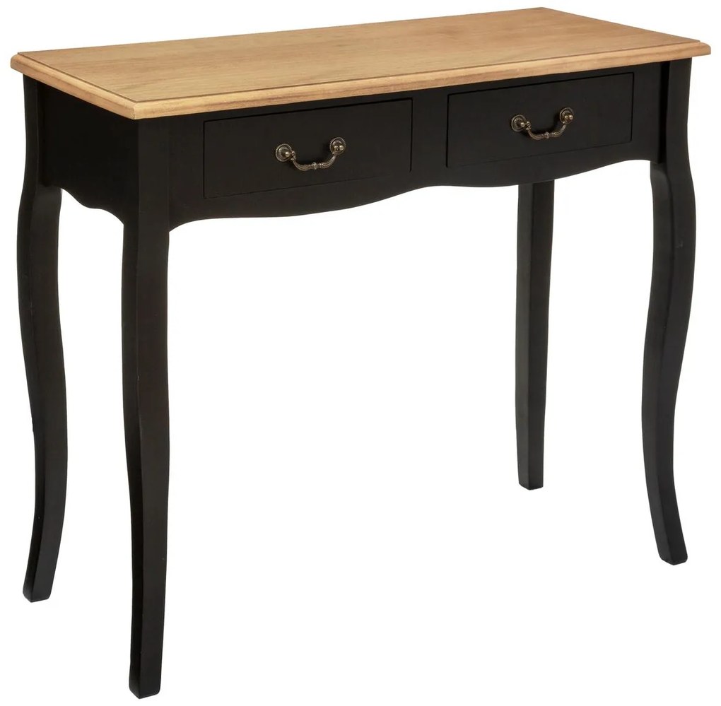 Конзолна маса atmosphera Chrysa, 87 cm - Черен