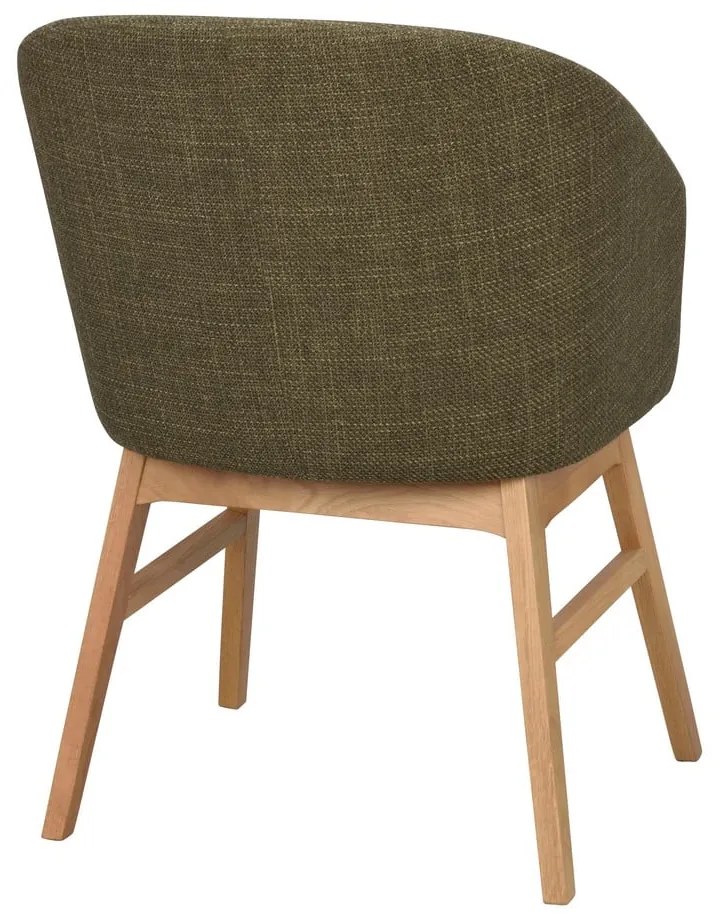 Зелени тапицирани трапезни столове в комплект 2 бр. Windham – Rowico