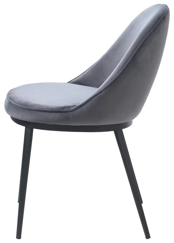 Сив трапезен стол Gain - Unique Furniture