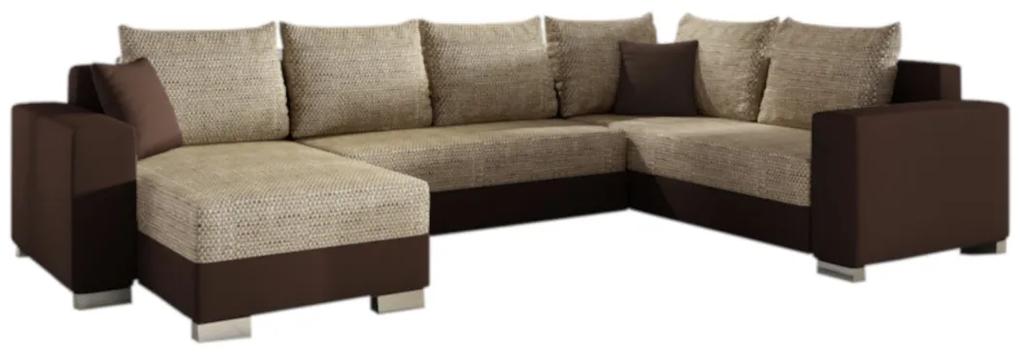 Разтегалелен диван П-образен POOLO, 312x92x210, berlin 03/soft 66, ляв ъгъл