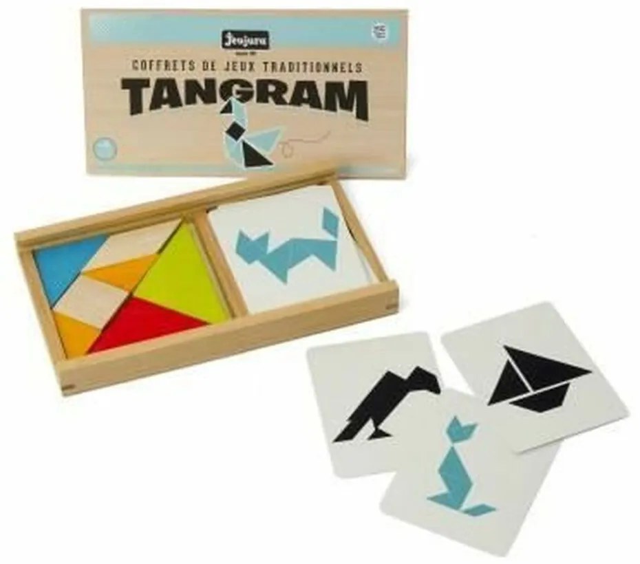 Настолна игра Jeujura Tangram J8144 (FR) Дървен