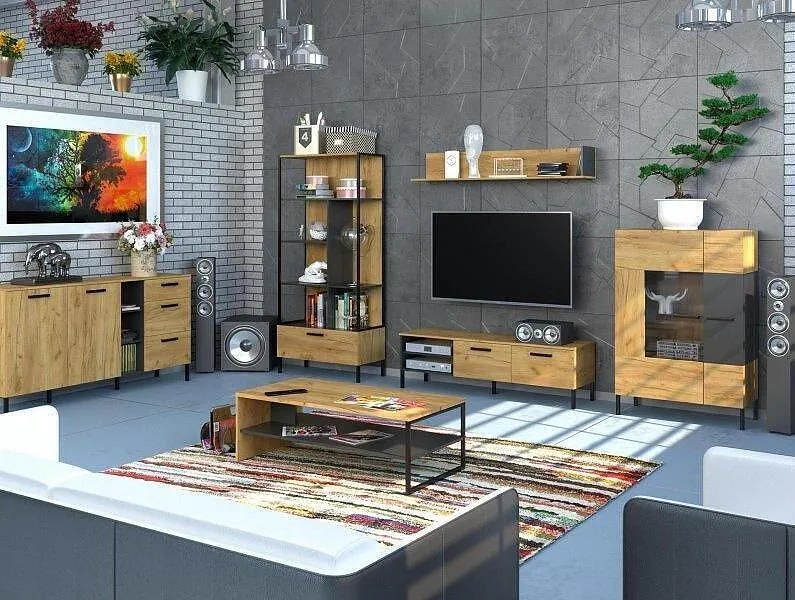 Витрина ниска SANTES 1W1D