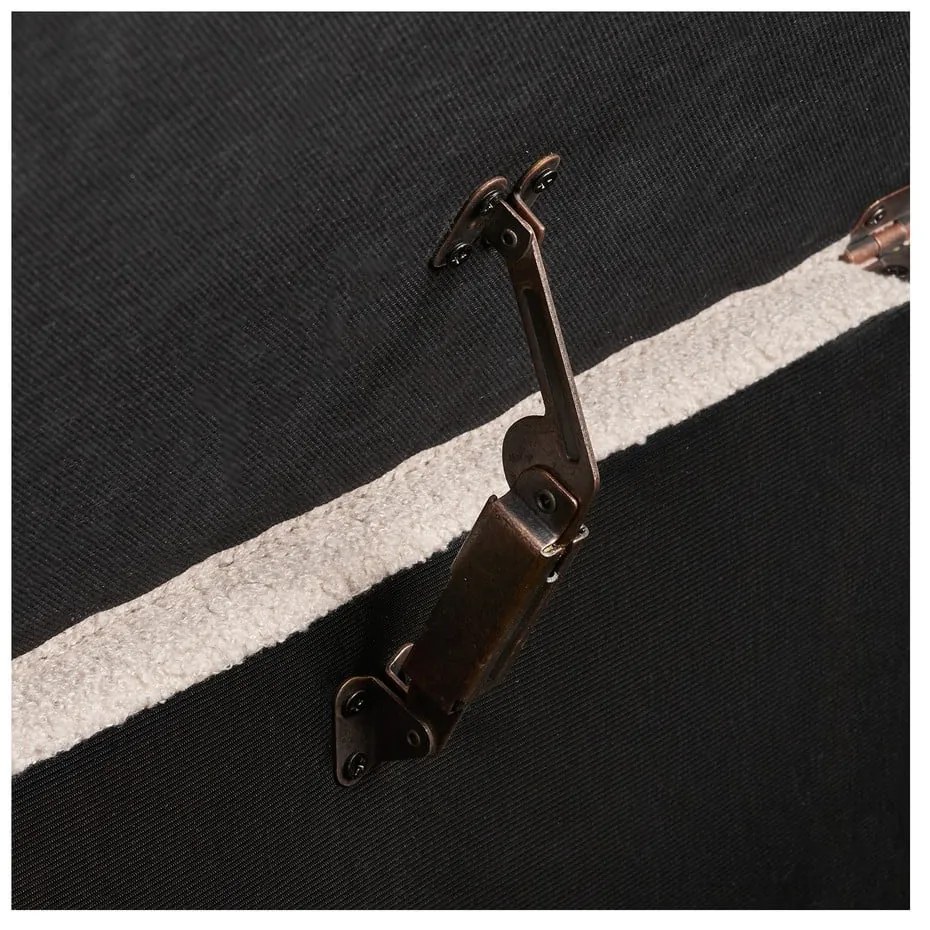 Бежова пейка от прежда с примки от букле Harlow – House Nordic