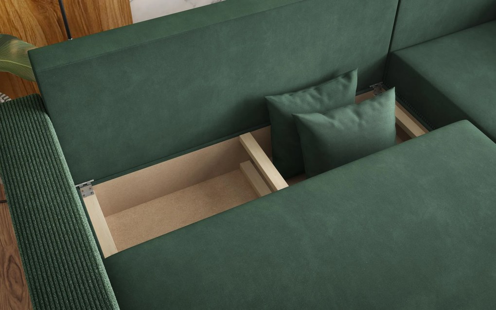 Разтегателен ъглов диван Финикс