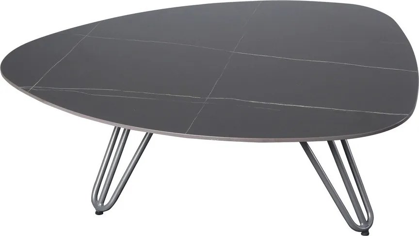 Градинска маса с каменен плот за маса 88x110 cm Alina – Garden Pleasure