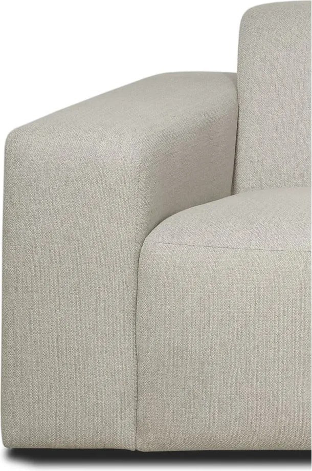 Бежово-кремав ъглов диван (десен ъгъл) Roxy – Scandic