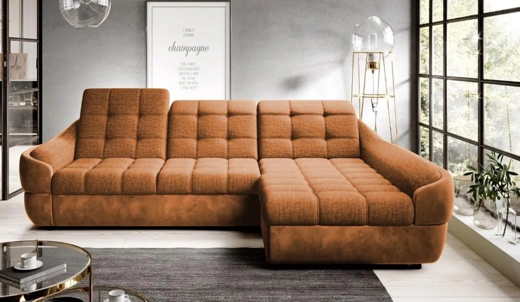 Ъглов диван Fendy Mini-Kafe Anoixto-Right