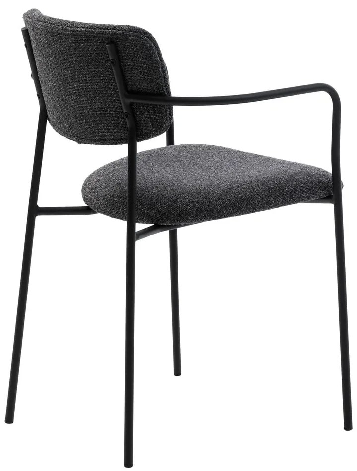 Тъмносив трапезен стол Zama – Unique Furniture