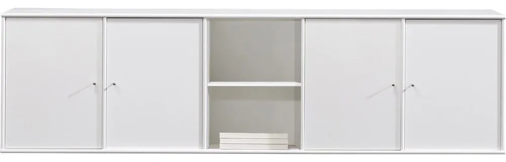 Бял нисък скрин с чекмеджета 220x61 cm Mistral - Hammel Furniture