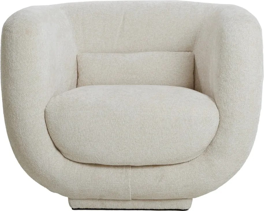 Кремаво кресло Kialy – Light &amp; Living