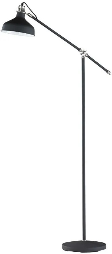 Подова лампа F&amp;H Pit-Черен