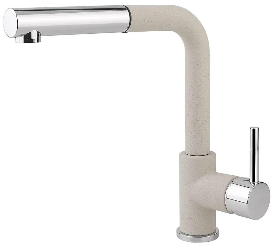 Concept BDG4527BE - Кухненски смесител с изтегляща се душ-слушалка, 26,9 см, гранит/бежов
