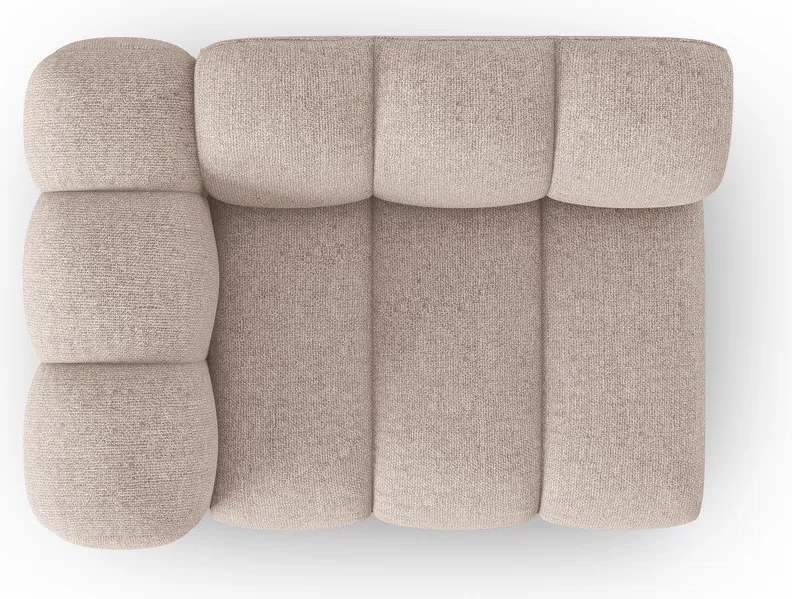Бежов модулен диван (ляв ъгъл) Lupine – Micadoni Home