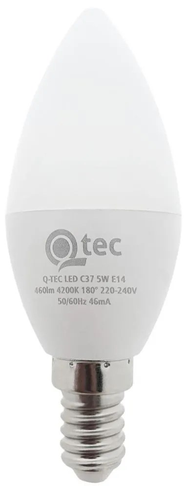 LED Крушка Qtec C35 E14/5W/230V 4200K