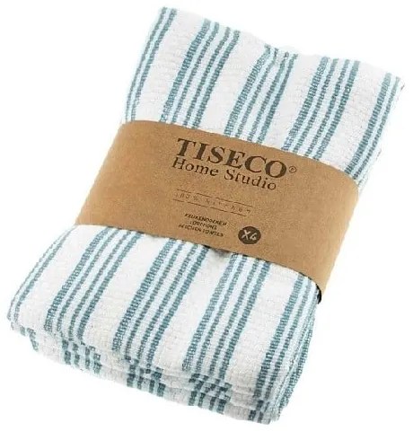 Памучни кърпи за съдове в комплект 4 бр. 50x70 cm Stripes – Tiseco Home Studio