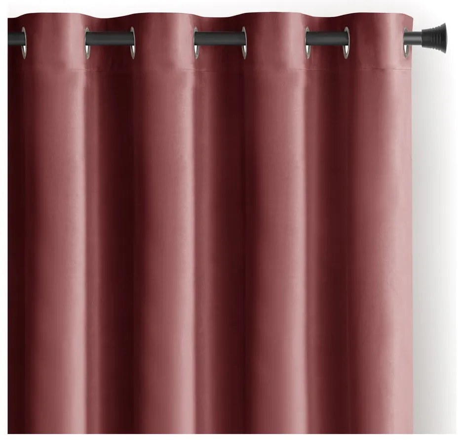 Розово затъмняващо перде 140x270 cm Eyelets – Restilo