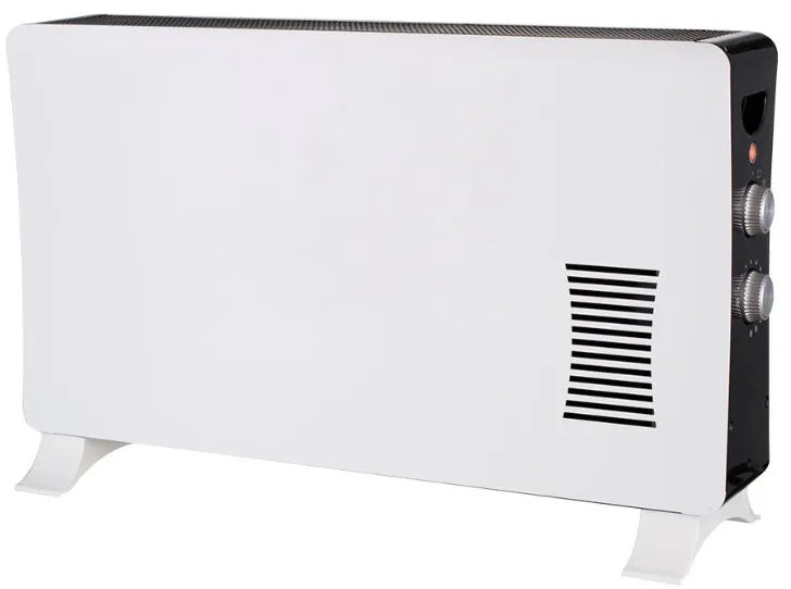 Вентилаторен конвектор ZEPHYR ZP 1974 FT, 2000W, Турбо вентилатор, Термостат, Бял