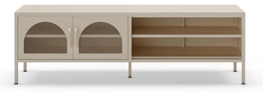 Кремава маса за телевизор 160x50 cm Diora – Marckeric