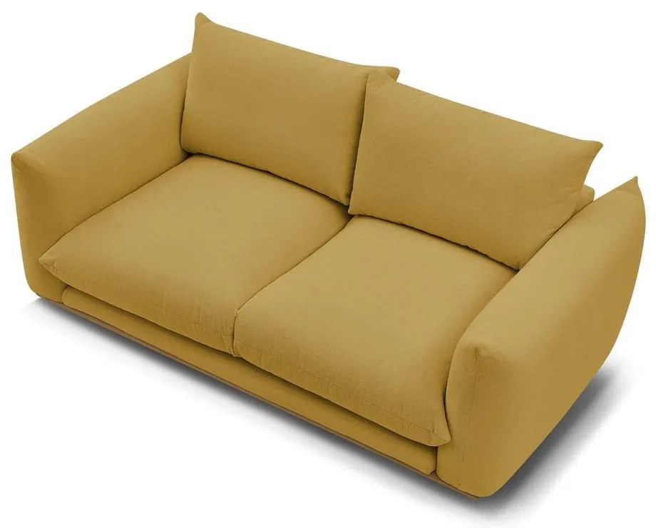 Жълт диван 193 cm Ernest – Bobochic Paris