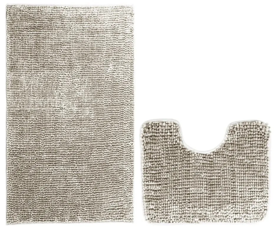 Комплект от 2 бежови изтривалки за баня Bati - AmeliaHome