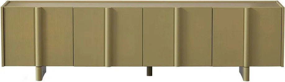 Каки маса за телевизор от масивен бор 200x53x46 cm Basu – WOOOD