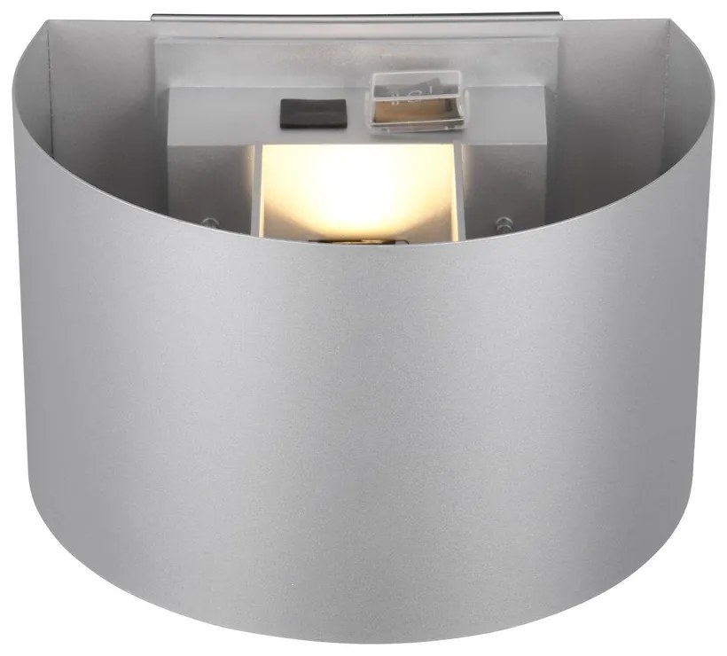 LED стенно външно осветително тяло със сензор за движение (височина 10 cm) Talent – Reality