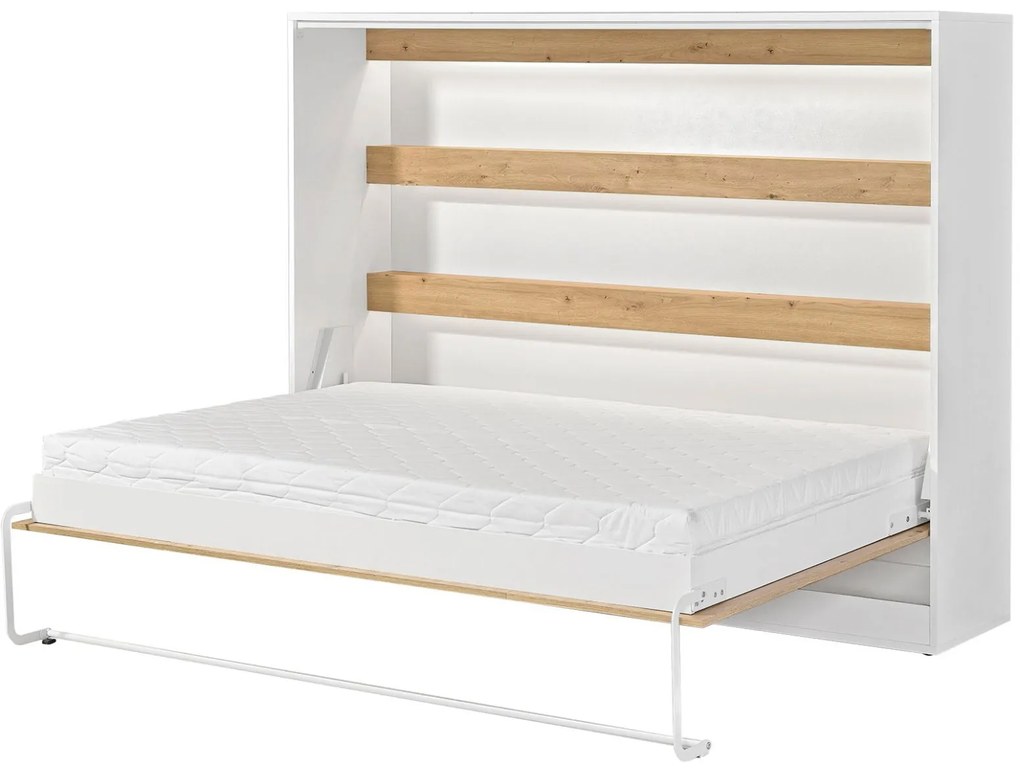 Стенно Легло Етер I -Натурален-Черен-140 х 200