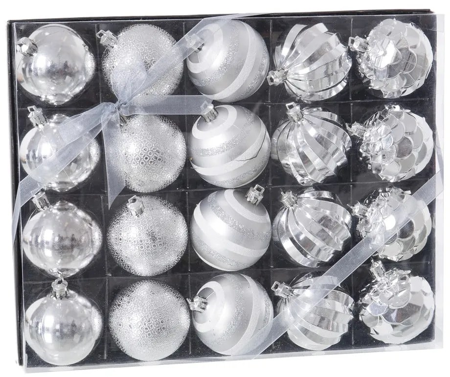 Коледни топки в комплект 20 бр. ø 6 cm – Casa Selección
