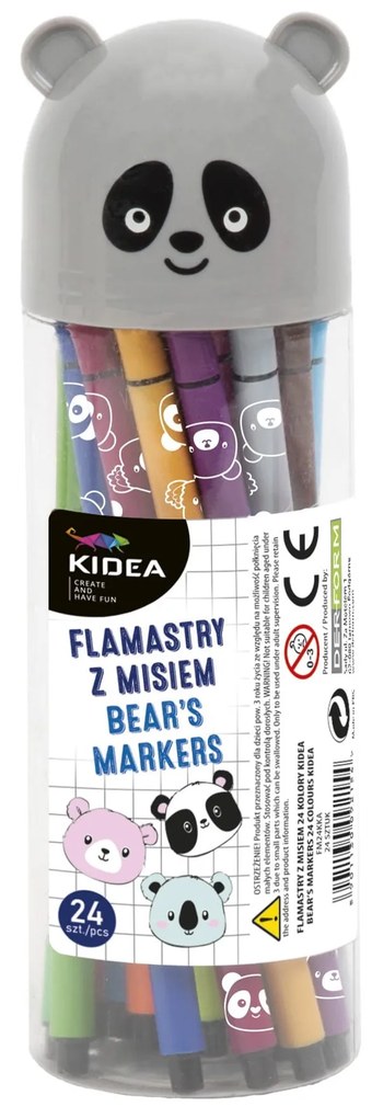 Kidea - Флумастери 24 цв. Мечета 92154