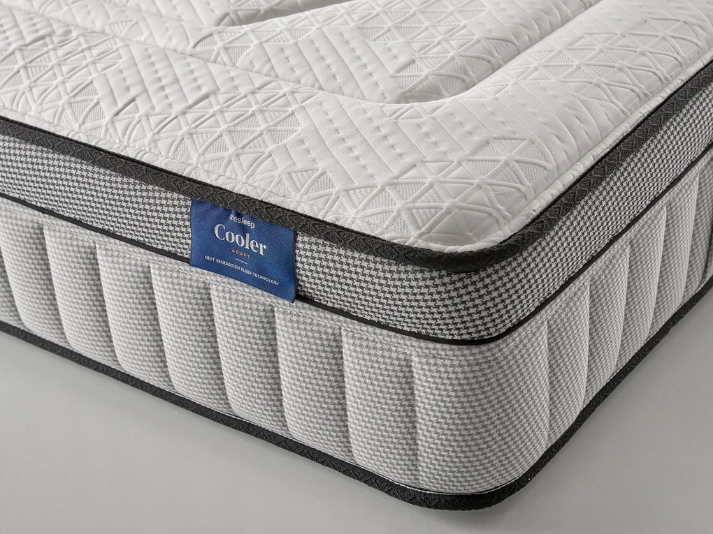 Матрак Onesleep, Cooler Adapt Sleep Technology, 90x200x28, Среден към твърд, Покет пружина, Високоеластична пяна