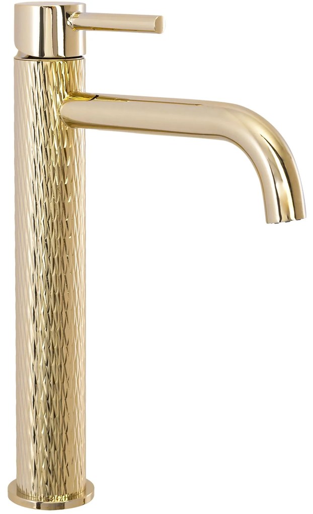Смесител за мивка Rea Lungo ART Gold High