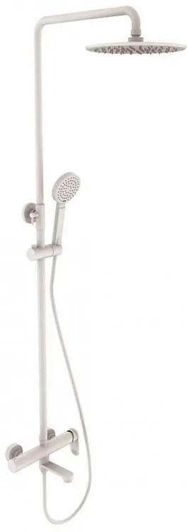 Душ система със смесител, пита, слушалка и шлаух ICT 6394W, Inter Ceramic