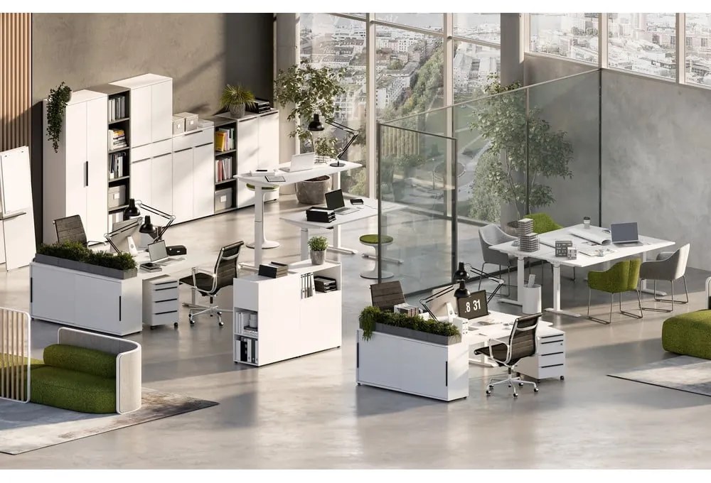 Работна маса с регулируема височина 80x180 cm Mailand – Germania